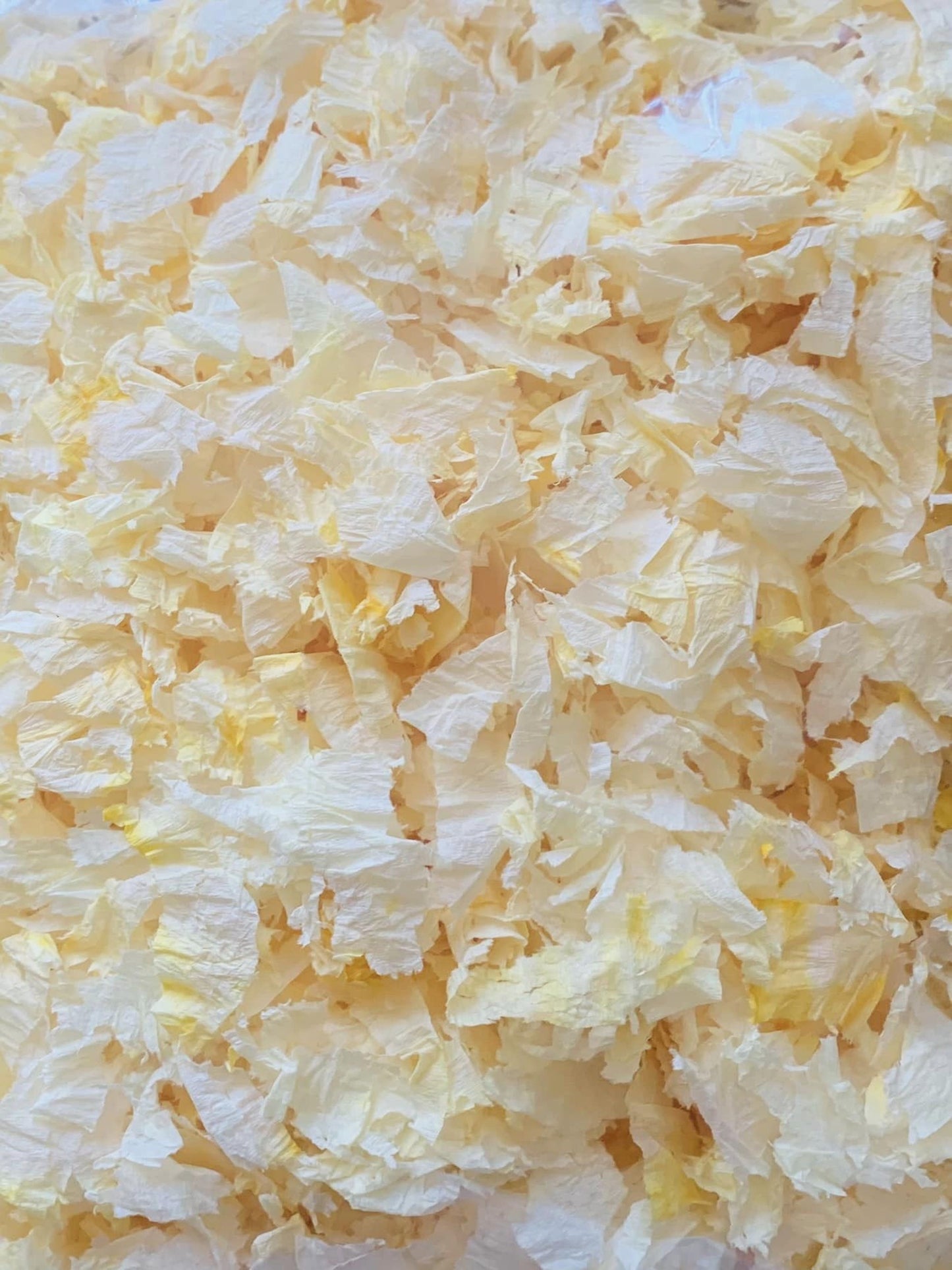 Yellow Paper Bedding